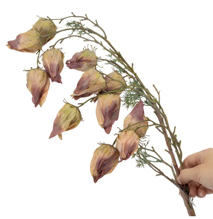 Kunsttak Leucocoryne 91cm taupe