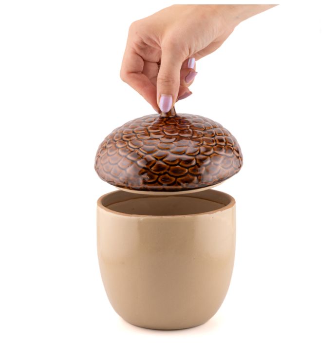 Aardewerk jar eikel Seed