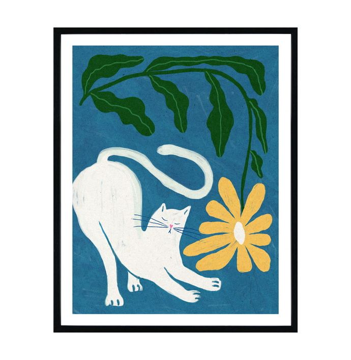 Poster in frame cats 40x50cm