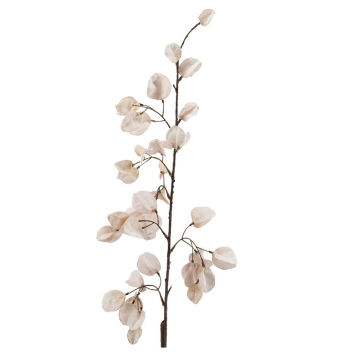 Kunst bloesemtak Koelreuteria 106cm off-white