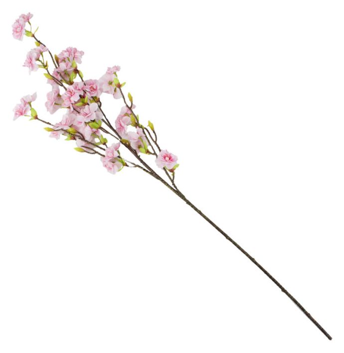 Kunsttak kersenbloesem 95cm roze