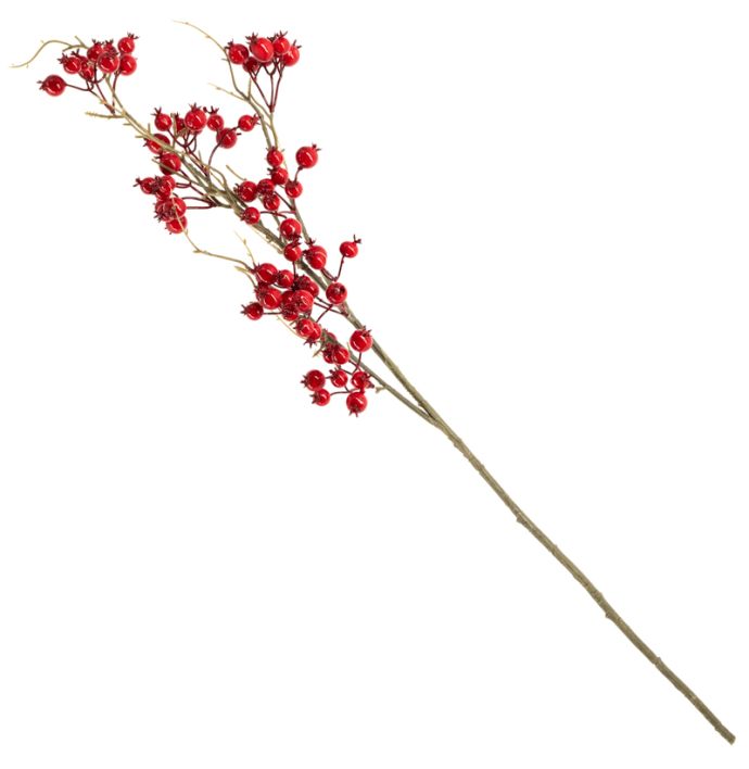 Kunsttak besjes rood 85cm wb