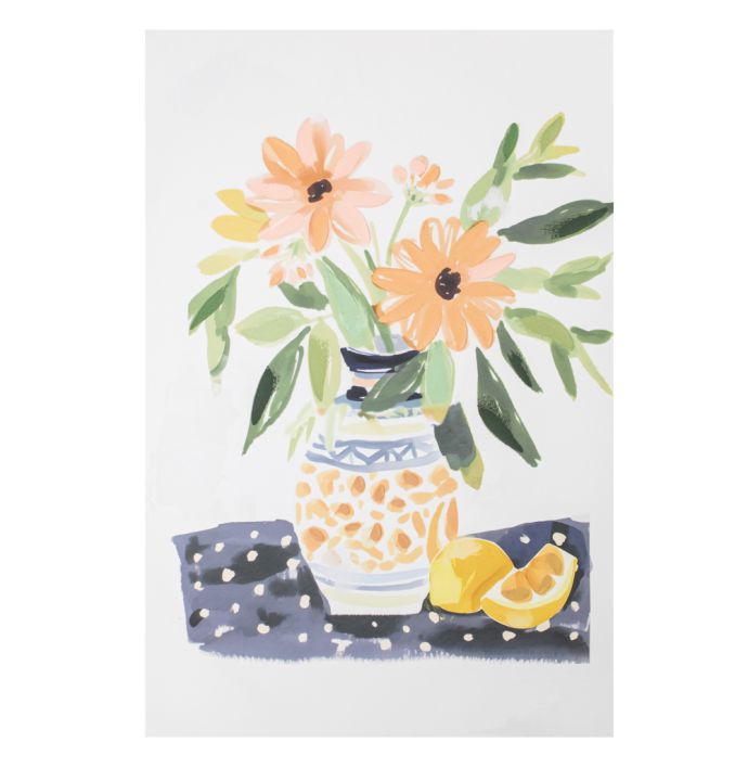 Schilderij handgeschilderd stilleven pastel