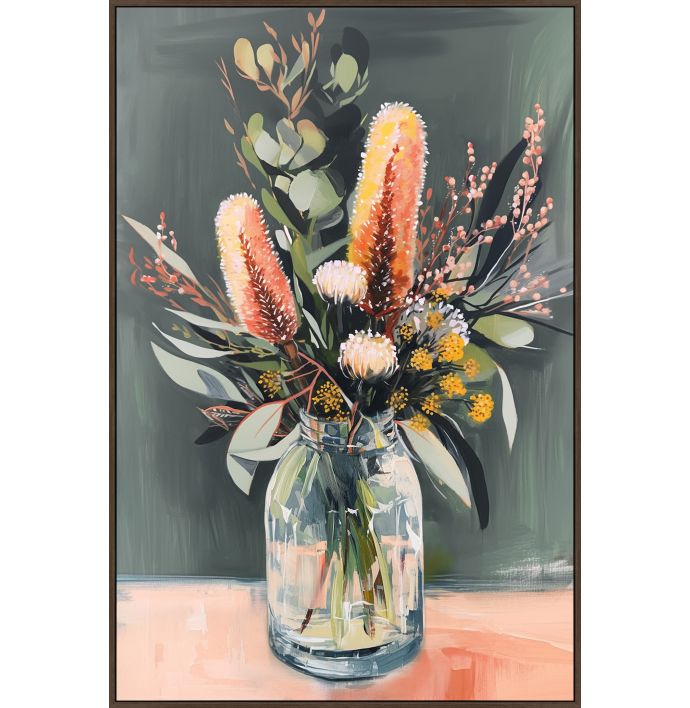 Schilderij bloemen