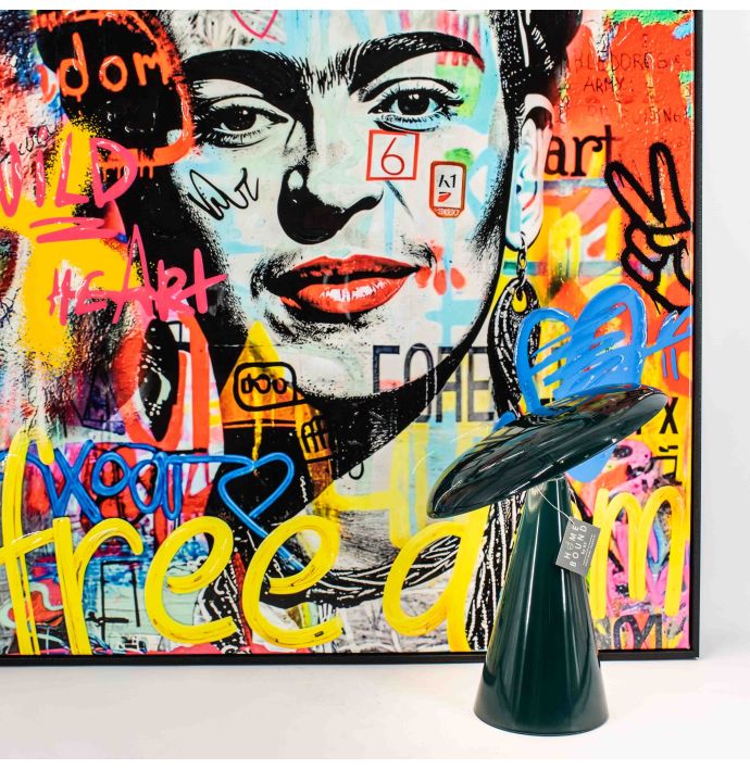 Schilderij popart Frida Kahlo