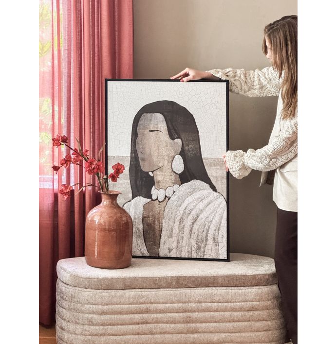 Schilderij vrouw
