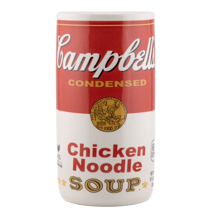Aardewerk vaas Soup can