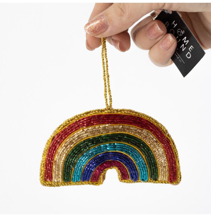 Hanger met kralen Regenboog
