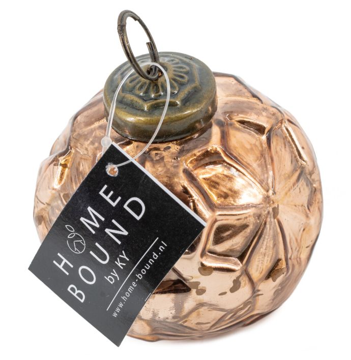 Kerstbal copper