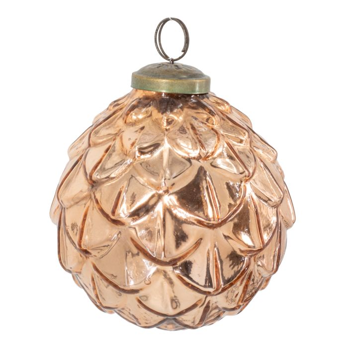 Kerstbal copper