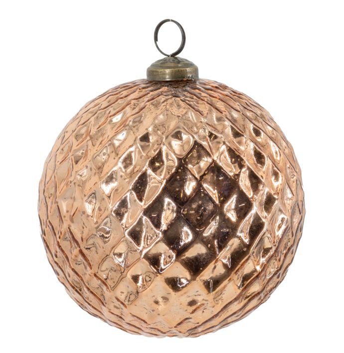 Kerstbal copper