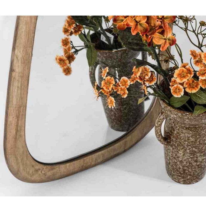 Spiegel hout organisch