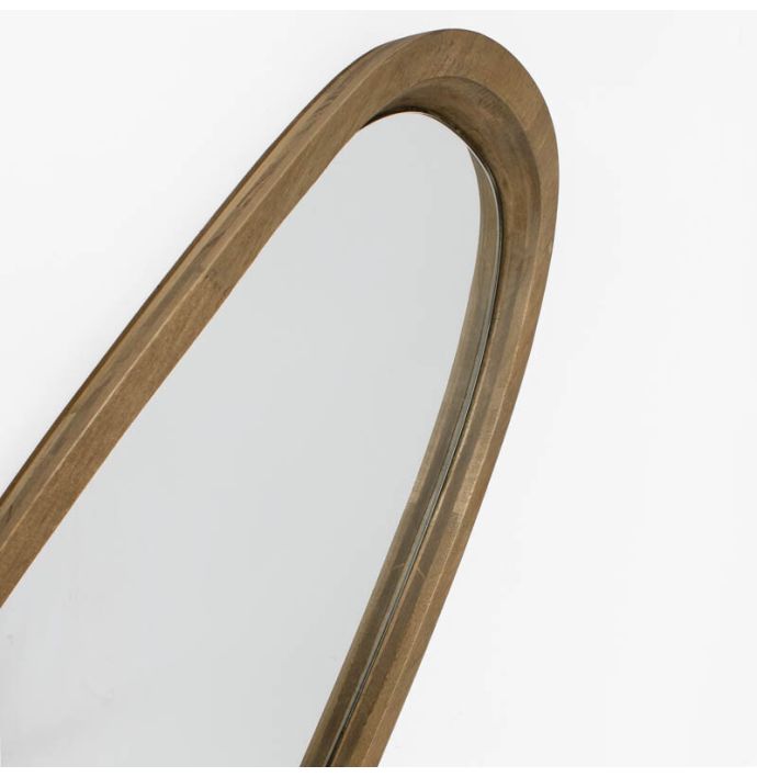 Spiegel hout organisch