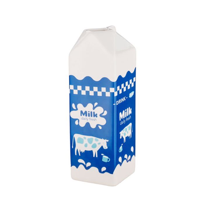 Aardewerk vaas Milk carton