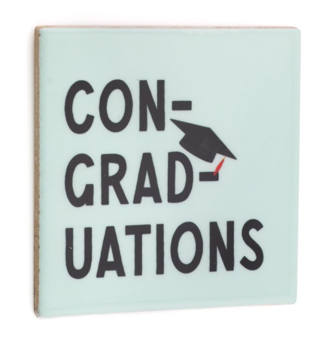 Tegeltje con-grad-uations