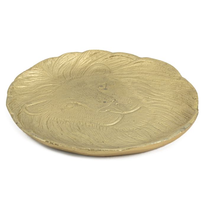 Schaal leeuw goud