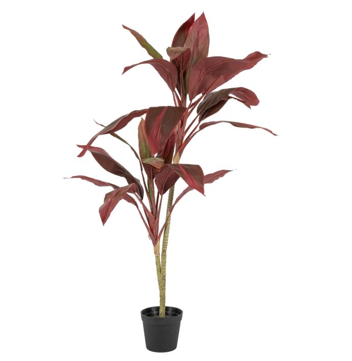 Kunstplant rode cycas 120cm