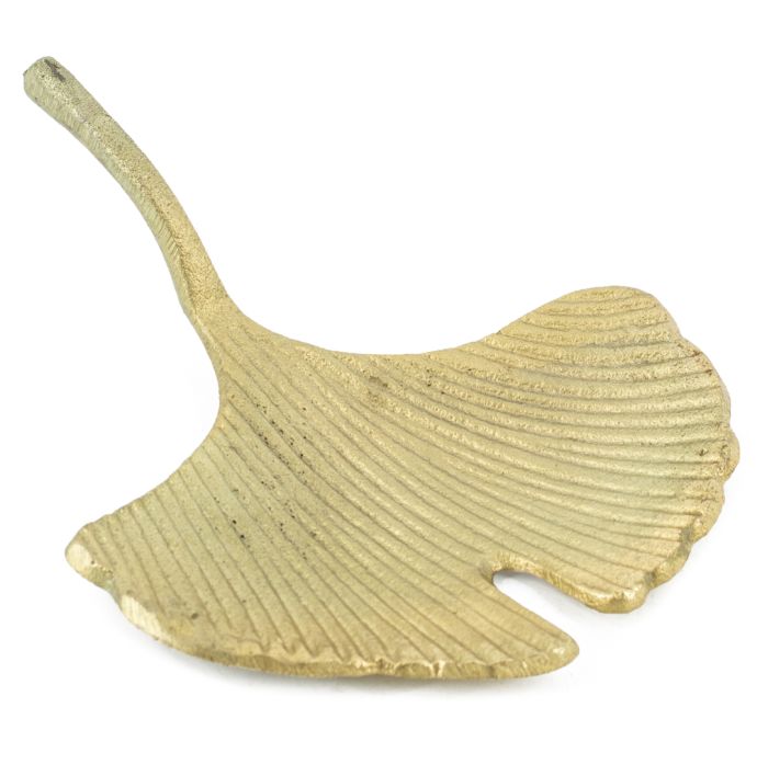 Schaaltje lotusblad goud