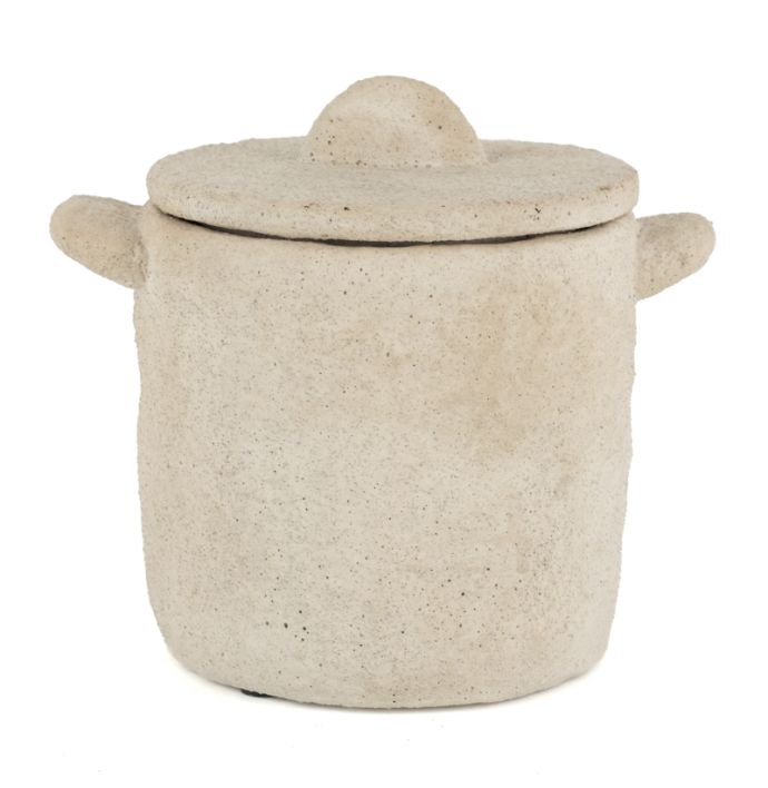 Aardewerk jar Tierra beige S wb