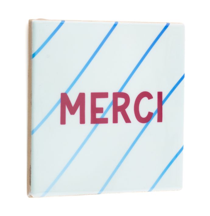 Tegeltje merci
