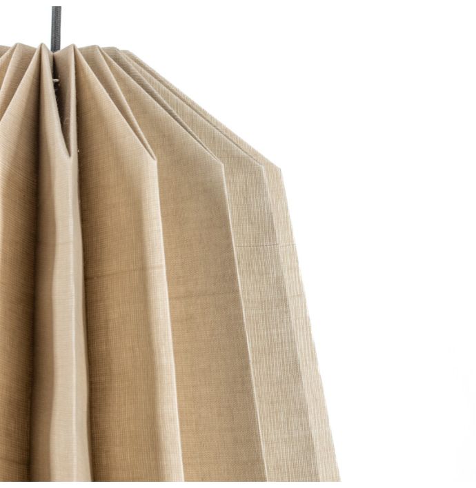 Hanglamp katoen Harmonie drop 42cm