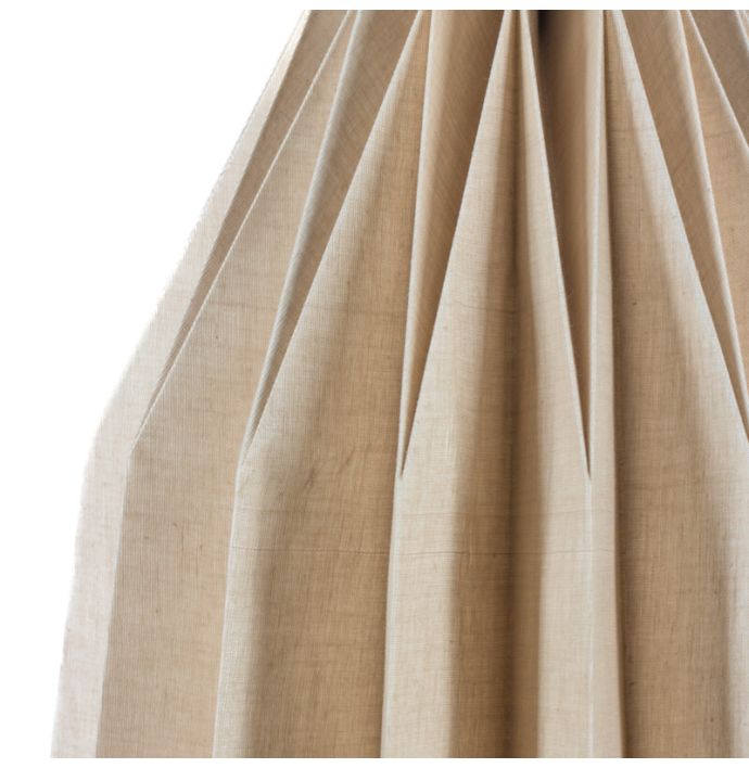 Hanglamp katoen Harmonie conic 42cm