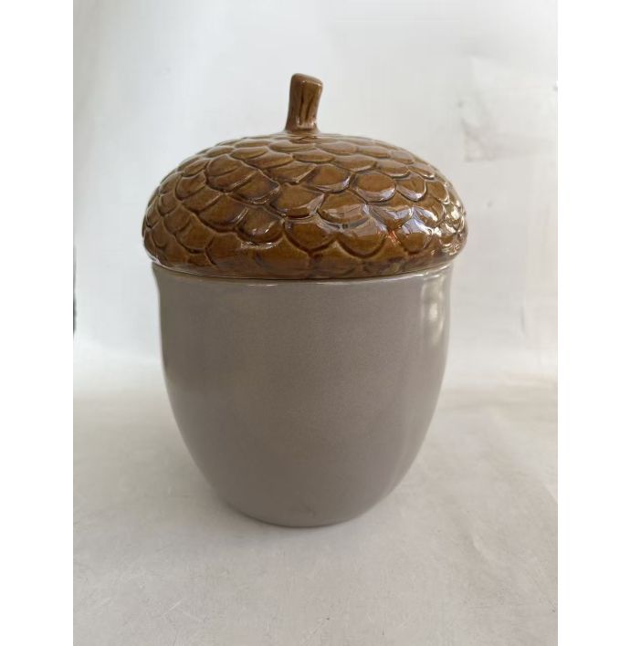 Aardewerk jar eikel Seed