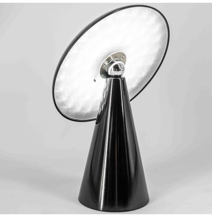 Bureaulamp Mush LED op accu zwart
