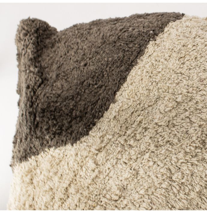 Kussen Odin bruin/beige organisch