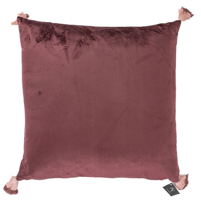 Kussen Sorine burgundy