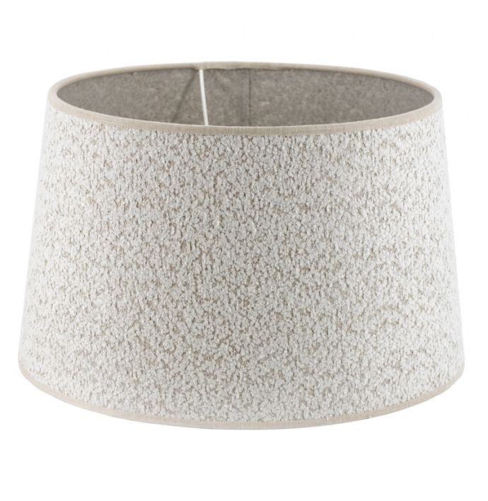 Lampenkap 45cm boucle zand