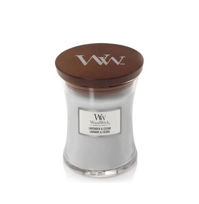 Woodwick Candle Lavender & Cedar