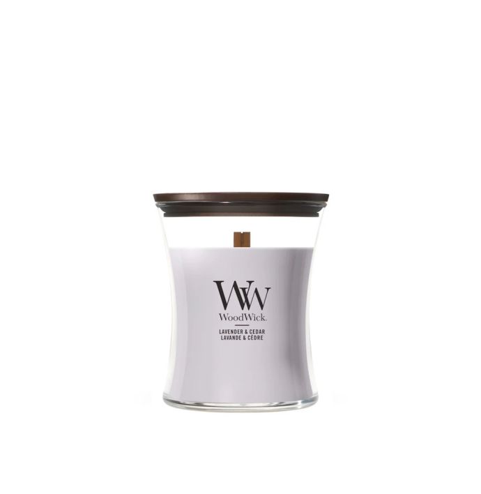 Woodwick Candle Lavender & Cedar