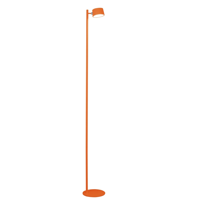 Vloerlamp Design LED op accu oranje