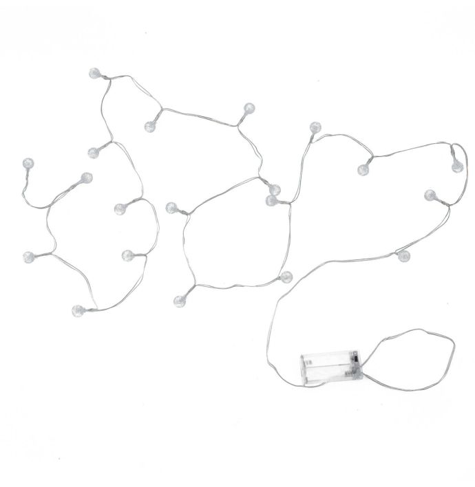 Kerstverlichting 20 lampjes beads