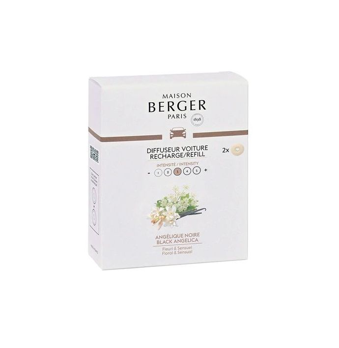 Maison Berger Autoparfum Navulling Black Angelica