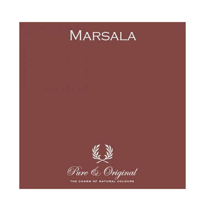 Pure & Original Traditional Paint Eggshell Marsala