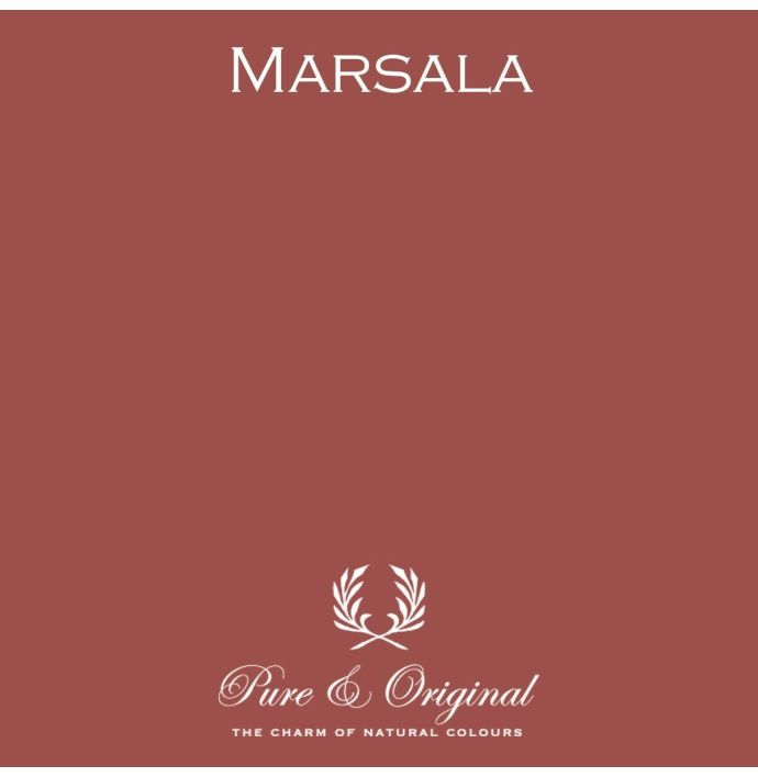 Pure & Original Traditional Paint Elements Marsala