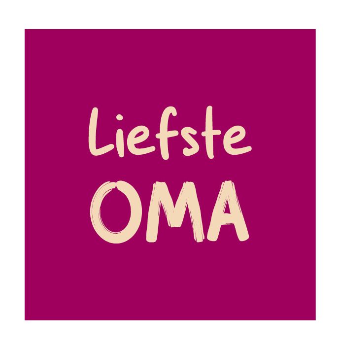 Magneettegeltje - Liefste oma