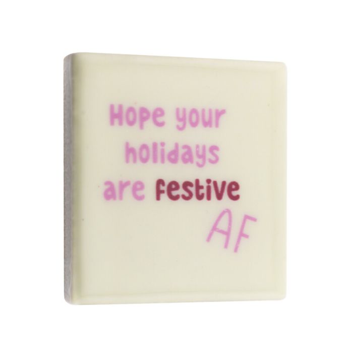 Magneettegeltje - Holidays festive AF