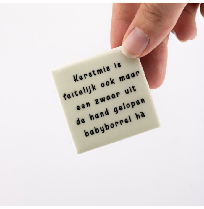 Magneettegeltje - Babyborrel