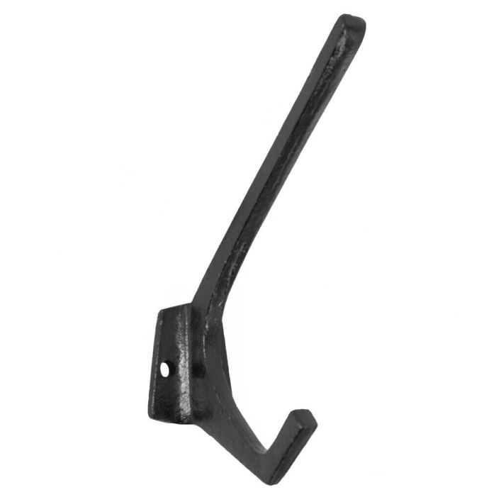 Kapstokhaak metaal zwart