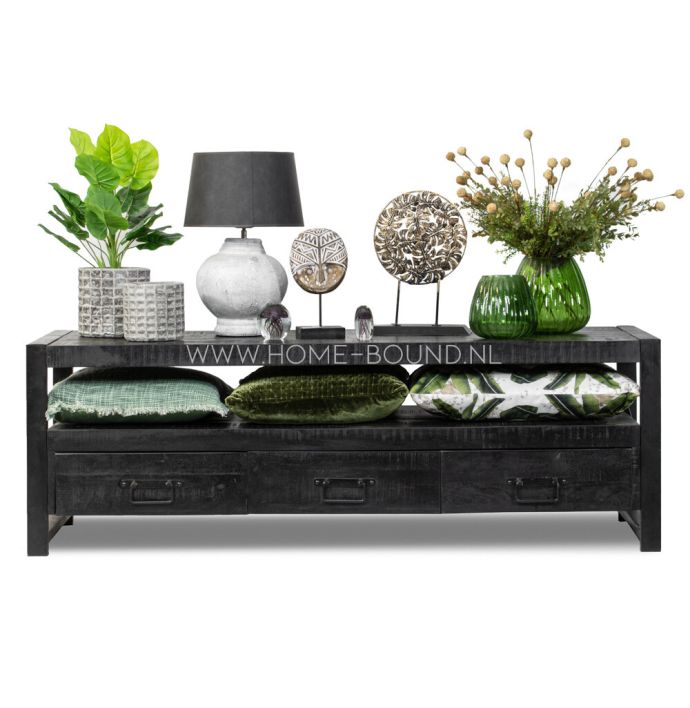 TV-meubel mango met metaal