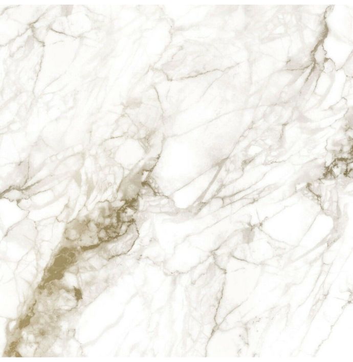 Foto behang KEK Gold Marble white