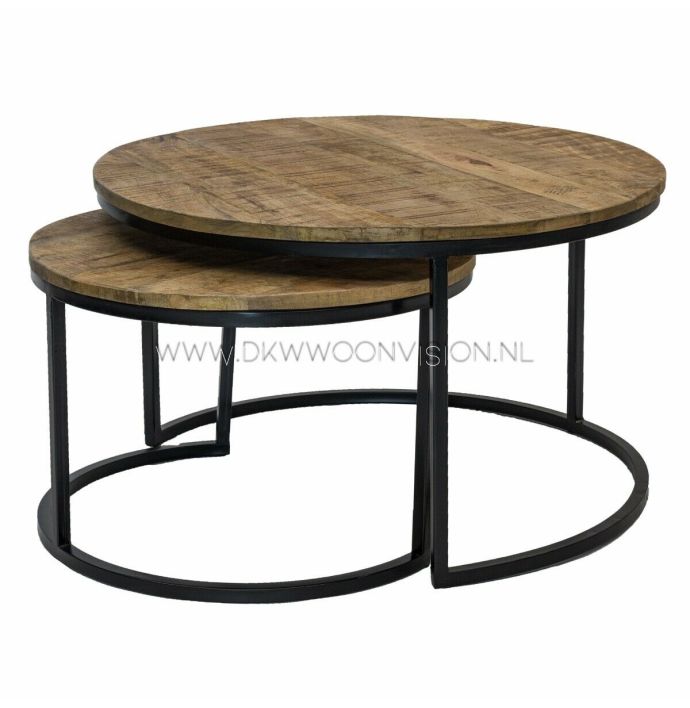Salontafelset rond mango