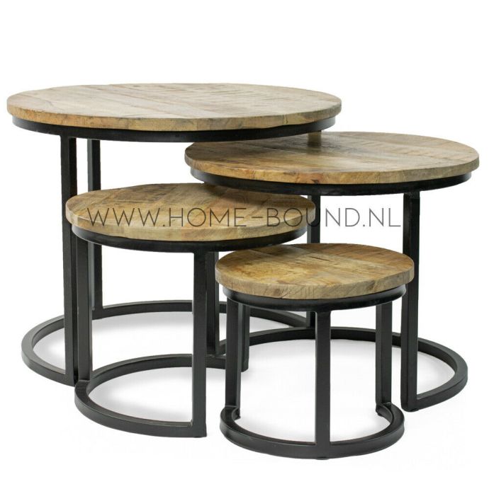 Salontafel set van 4