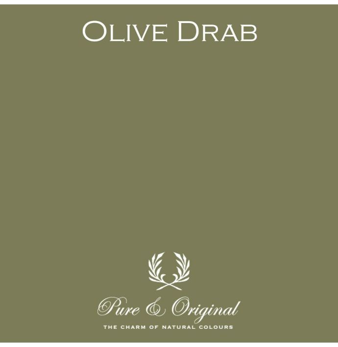 Pure & Original Traditional Paint Elements Olive Drab
