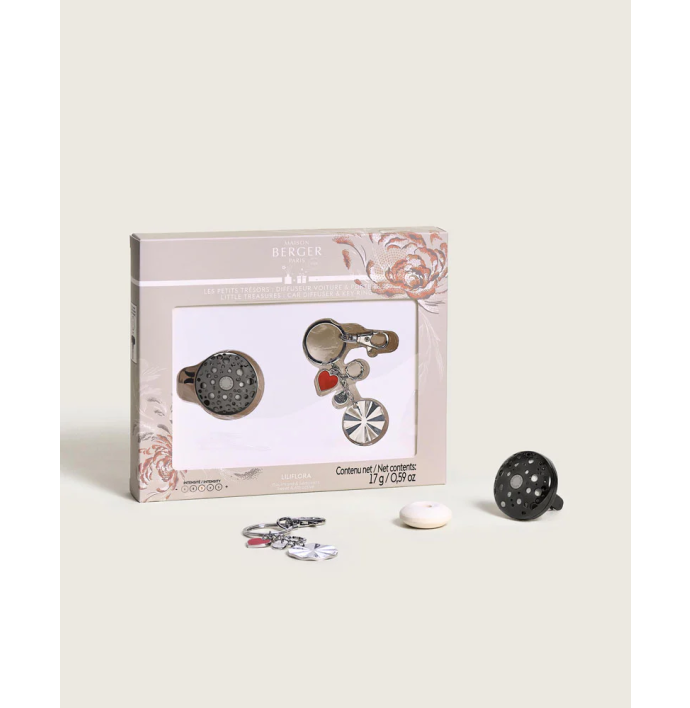 Maison Berger Autoparfum Car diffuser Ophélia gunmetal