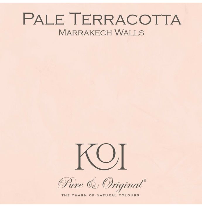 Pure  & Original Marrakech Walls Pale Terracotta