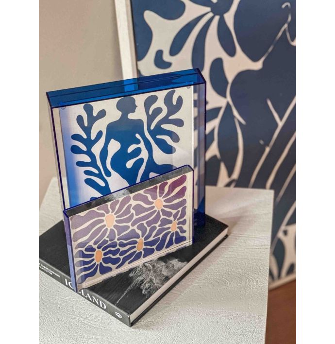 Fotolijst Neon blauw